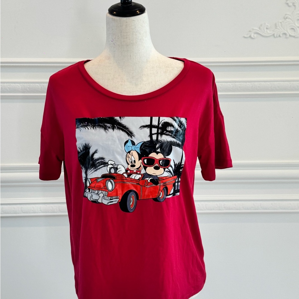 Disney Red Mickey Mouse Tee